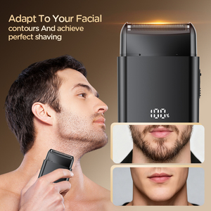 Set Professionale per Taglio Capelli con Display LED, Rasoio Cordless Ricaricabile per <span class=keywords><strong>Uomo</strong></span>, Lame in Acciaio Inossidabile, Istruzioni in Inglese - Product Image 4