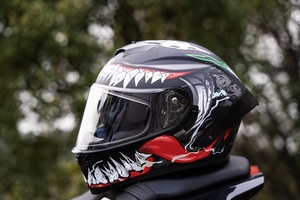 <span class=keywords><strong>Casque</strong></span> modulaire léger à visière relevable pour femmes, <span class=keywords><strong>casque</strong></span> de <span class=keywords><strong>moto</strong></span> ventilé pour l'été, <span class=keywords><strong>noir</strong></span>, rembourrage intérieur lavable, boucle à dégagement rapide - Product Image 2