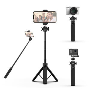 COMAN MT30 Pro 61cm étendre Selfie Stick trépied avec pince de téléphone pour appareil photo téléphone portable Samsung iPhone Huawei <span class=keywords><strong>Xiaomi</strong></span> support de téléphone - Product Image 2