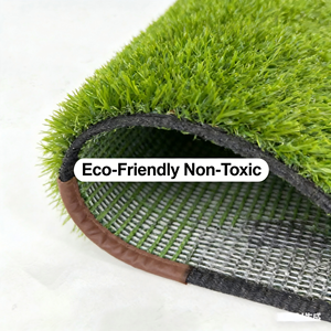 Tapis en gazon synthétique tissé confortable, facile à nettoyer, anti-UV, pour <span class=keywords><strong>chat</strong></span>, chien, cour arrière, sol de niche - Product Image 3