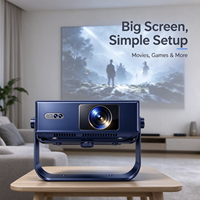 Projecteur intelligent natif 1080P prenant en charge la 4K, projecteur de cinéma maison portable Android 12, personnalisable OEM ODM pour la vente au détail