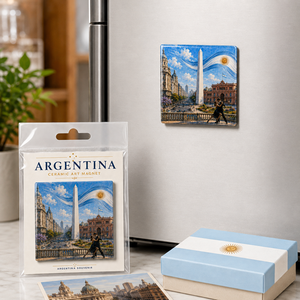 Imán de Cerámica para Refrigerador con Diseño de Obelisco, Cultura Tango y Lugares Emblemáticos de <span class=keywords><strong>Argentina</strong></span>, Recuerdo Personalizado, ODM, Venta al Por Mayor - Product Image 3