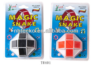 Cubo mágico de plástico de 72 secciones, rompecabezas de giro, bolsa de rellenos - Product Image 6