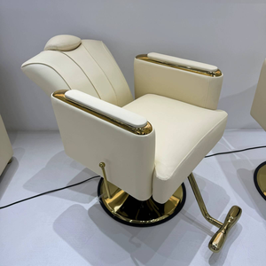 Équipement élégant pour salon de coiffure, mobilier pour barbier et salon de beauté, chaises de barbier de style luxueux - Product Image 4