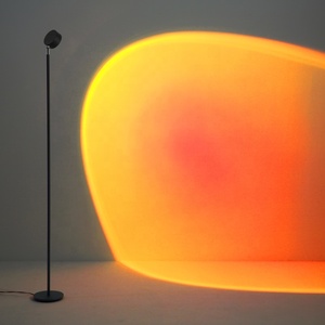 Lámpara de pie LED portátil para estudio, diseños de puesta de sol - Product Image 1