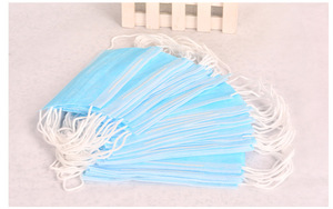 Traspirante A <span class=keywords><strong>tre</strong></span> strati di Filtro Maschera di Tessuto Non Tessuto Eco-Friendly Tessuto Usa E Getta Maschera per Il Viso - Product Image 6