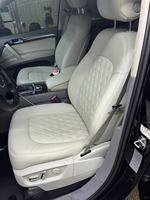 Housse de siège de voiture en cuir de luxe personnalisée, salon intérieur, housse de siège de voiture Hilux