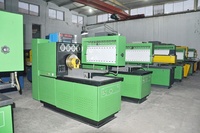 Banc d'essai de pompe à injection diesel industrielle pour l'étalonnage multi-cylindres, testeur de pompe diesel 12PSB pour atelier automobile