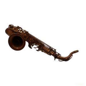 <span class=keywords><strong>Saxophone</strong></span> ténor Bb professionnel Eastern Music, entièrement martelé à la main, finition nickel vintage, embouchure en caoutchouc dur gravée à la main - Product Image 6