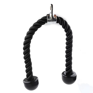 Vente en gros d'accessoires d'équipement <span class=keywords><strong>de</strong></span> gymnastique Clips en aluminium Corde pour triceps <span class=keywords><strong>de</strong></span> <span class=keywords><strong>musculation</strong></span> Harbinger pour équipement <span class=keywords><strong>de</strong></span> poignée <span class=keywords><strong>de</strong></span> gymnastique - Product Image 5