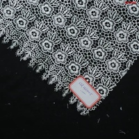 Tissu en dentelle guipure personnalisé T-Win, Tissus de guipure, Dentelle brodée florale élégante, Dentelle soluble dans l'eau, Leptonema, Tissu de broderie