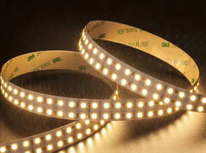 Flexible 24VDC <strong>Double</strong> <strong>Row</strong> 24W 120 <strong>LEDs</strong> 15mm Width 5050 RGB <strong>LED</strong> Light <strong>Strip</strong> for Commercial Lighting - Product Image 2