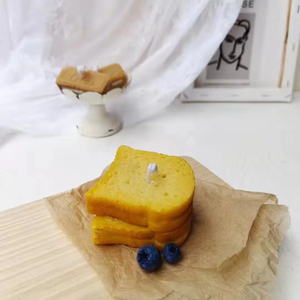 Bougies parfumées en cire de soja en gros dans la conception de tranche de pain bougies d'aromathérapie naturelles pour la décoration intérieure - Product Image 4