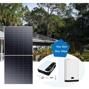 Tất cả trong một 5000 Watts nhà năng lượng mặt trời hệ thống đầy đủ gói 1kw 5KW 6KW 8KW 10KW tắt lưới toàn bộ năng lượng mặt trời hệ thống điện - Product Image 2