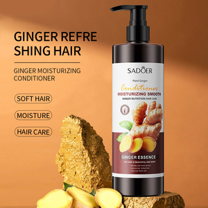 SADOER Nouvelle Formule Hydratante à l'Extrait Naturel de Gingembre Anti-Frisottis pour une Croissance Capillaire Lisse – Flacons de Soins Capillaires Marque Privée - Product Image 3