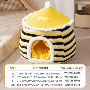 Accesorios <span class=keywords><strong>para</strong></span> perros de tienda de mascotas forma yourta mongola desmontable tienda de lujo sofa cama <span class=keywords><strong>para</strong></span> <span class=keywords><strong>gatos</strong></span> y perros cueva - Product Image 5