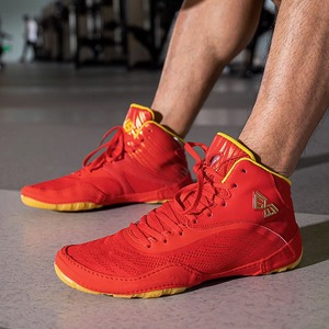 New Style Boxing Shoes Men <b>Mesh</b> Rubber Training Shoes Wrestling Shoes Men - Product Image 2