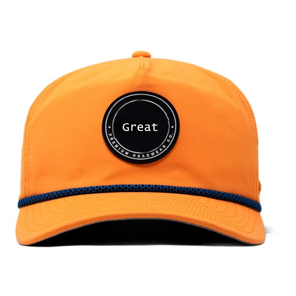Famous brand Laser Cut Mesh Caps Mens  5 panel Pvc Patch Hat