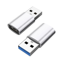 Adaptateur OTG USB 3.0 Type-C OEM d'usine, charge rapide PD, en alliage d'aluminium, pour ordinateur portable, téléphone portable, tablette, vente en gros, logo personnalisé