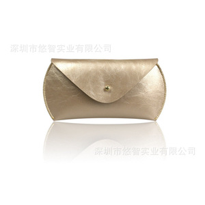 Étui pour souris en cuir PU avec logo personnalisé, sac de rangement pour écouteurs, sac de rangement pour produits numériques, étui de protection - Product Image 5