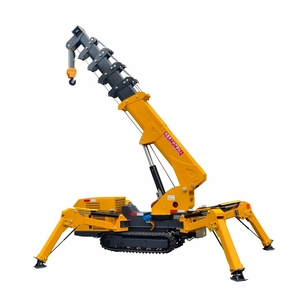Không dây điều khiển từ xa 1.5 tấn điện mini Spider Crane cho công việc cài đặt sản xuất tại Trung Quốc - Product Image 3