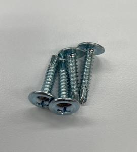 Tornillo Autoperforante de Cabeza de Truss Modificada con Acabado Galvanizado CR3+ de Acero C1022 de Alta Calidad, Longitud de 25 mm, Tamaño de Rosca M4.8 - Product Image 4