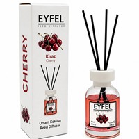 Diffuseur de parfum pour voiture en verre bleu écologique sans alcool de 130 ml, parfum longue durée, désodorisant, décoration, aromathérapie