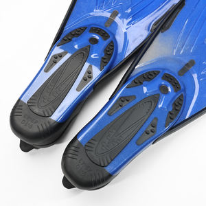 पेशेवर मुफ्त डाइविंग फिन स्कूबा स्नॉर्कलिंग तैराकी लंबे ब्लेड कार्बन फाइबर सिलिकॉन फ्लिपर टिकाऊ रबर - Product Image 3