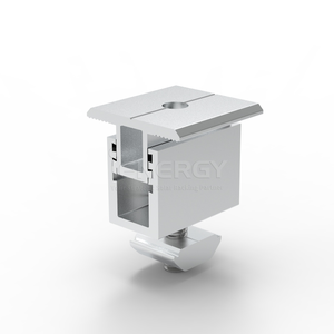 Clips Centrales para Paneles Solares IENERGY, Componente de Montaje para Paneles Solares, Abrazadera Central Ajustable para Paneles Solares - Product Image 2