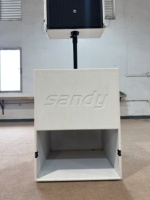 Sistema de Altavoces Portátiles Sandy Audio Mx 2.1 Line Array para Exteriores, Mezcla de Bandas, Grabación de PC y Karaoke
