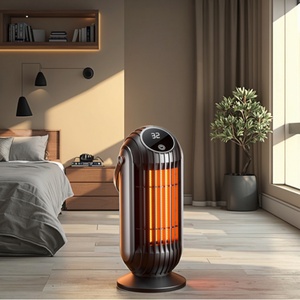 Calentador de Escritorio Vertical de Cerámica PTC para Oficina en Casa, Ahorro de Energía, Bajo Consumo, con Enchufe Europeo y Control Remoto - Product Image 5