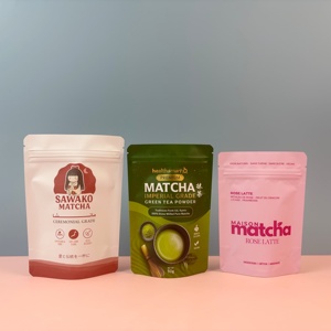 <span class=keywords><strong>Bolsa</strong></span> <span class=keywords><strong>de</strong></span> Plástico <span class=keywords><strong>Reutilizable</strong></span> <span class=keywords><strong>de</strong></span> Alta Barrera con Cierre para <span class=keywords><strong>Té</strong></span> Matcha, Leche, Azúcar, Harina, Alimentos para Mascotas y Gelatina - Product Image 1