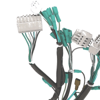 Assemblage de faisceau de câbles multicœurs personnalisé avec connecteur, faisceau de câbles automobile/industriel, fabricant de solutions de câblage OEM
