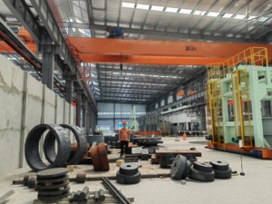 Cabrestante eléctrico de doble viga de 40 toneladas y 20 toneladas, grúa aérea de puente, grúa de elevación de doble carro - Product Image 4