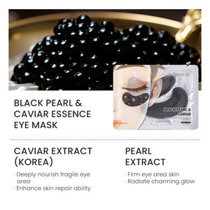 KORMESIC - Mascarilla de Ojos de Colágeno con Trufa Blanca de 7.5g, Esencia de Caviar de Perla Negra, Niacinamida, Vitamina C, Parches para Ojos - Product Image 4