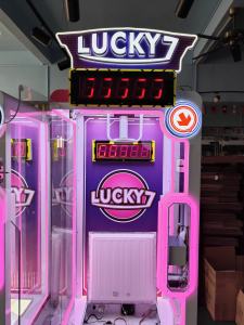 Riteng macchina da gioco a gettoni centro commerciale fortunato 7 tagliatore di macchine da gioco a premi - Product Image 6