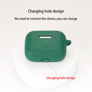 Étui airpod <span class=keywords><strong>pro</strong></span> <span class=keywords><strong>personnalisable</strong></span> en caoutchouc Silicone, housse de protection des écouteurs avec crochet pour écouteurs Oraimo FreePods <span class=keywords><strong>Pro</strong></span> - Product Image 6