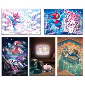 Populaire Premium Anime Pokemoned Art Board Set Base Megadream Cartes Postales Gengar Cartes Protectrices Album Cartes à Collectionner Boîte Mystère - Product Image 3