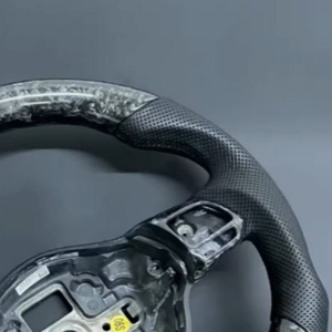 Volante Deportivo de Fibra de Carbono Forjado para Volkswagen Polo <span class=keywords><strong>Golf</strong></span> 6 <span class=keywords><strong>GTI</strong></span> R CC MK7 Mk6, Actualización para Modelos Antiguos - Product Image 1