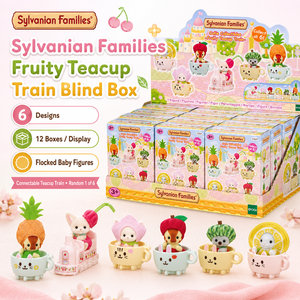Vente en gros : Boîte mystère authentique Sylvanian Families, mini-train et tasses à fruits, figurines mignonnes à collectionner, jouets de jeu d'imitation pour enfants - Product Image 5
