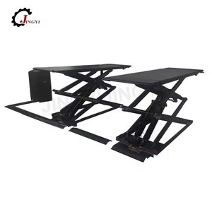 Elevador de tijera pequeño ultrafino Elevador de coche Elevador de vehículo - Product Image 4