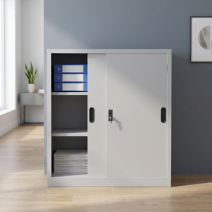 Armoire en acier Hoa Phat TU118S, organisateur de bureau gain de place, capacité de charge de 50 à 80 kg, dimensions 915x1180x407 mm - Product Image 3