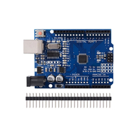 Placa de desarrollo de caja oficial para UNO R3 Original ATMEGA328P Chip CH340G para Arduino UNO + WiFi R3 WeMos ESP8266 Kits de placa