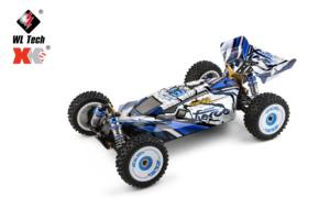 WLTOYS-Camión de carreras eléctrico sin escobillas, chasis de Metal, Buggy de alta velocidad, vehículo todoterreno, escala <span class=keywords><strong>124017</strong></span>, 2,4G, 1/12, 4WD, 75 KM/H - Product Image 5