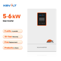 KEVOLT Netzunabhängiges Solarsystem 5kW 6kW Solarmodule Mit Batterie und Wechselrichter Komplettes Solarsystem für Zuhause
