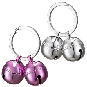 कुत्ते की घंटी पालतू कॉलर बेल को दूर रखती है और गर्दन आभूषण धातु की चेन घंटी को दूर रखती है - Product Image 2