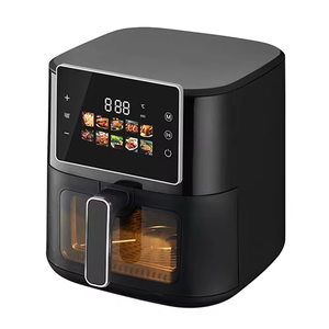 Freidora <span class=keywords><strong>de</strong></span> <span class=keywords><strong>Aire</strong></span> Digital <span class=keywords><strong>de</strong></span> 8 Litros con Pantalla Grande, 10 Menús Preestablecidos, Pantalla a Color y Cesta Individual - Product Image 2