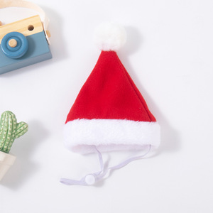 Nouvelle tenue de Noël pour petit chien en peluche / Vêtements de Père Noël pour chien et chat, accessoires amusants pour l'automne - Product Image 4
