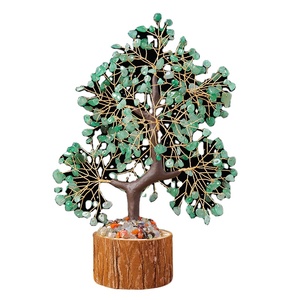 Wholesale Natural Gemstone Crystal <strong>Chakra</strong> Healing <strong>Stones</strong> Hand Made Lucky Crystal Tree for Christmas Decoration - Product Image 1