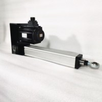 Aktuator Linear 2 Sumbu Penggerak Sabuk Motor Servo Tahan Air Fase Tunggal DELTA